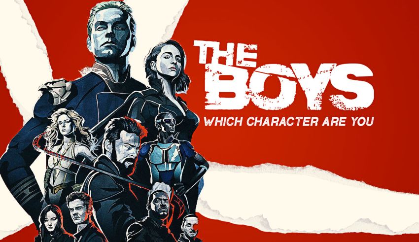 which the boys character are you